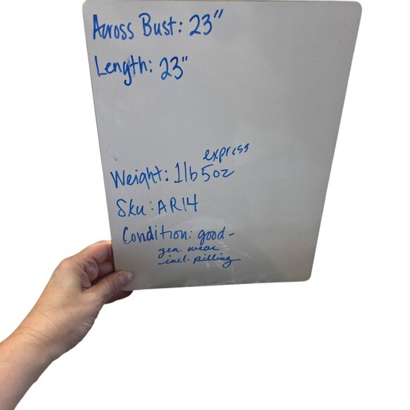 Express Black Puff Sleeve Open Cardigan Sweater Size XL - Picture 10 of 10